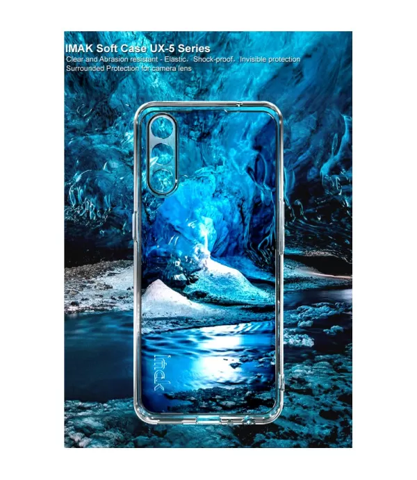 IMAK UX-5 silikonska zaštitna maska Oneplus Nord CE prozirna