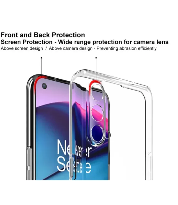 IMAK UX-5 silikonska zaštitna maska Oneplus Nord CE prozirna