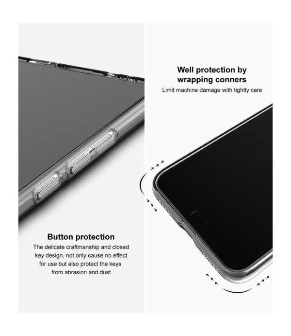 IMAK UX-5 silikonska zaštitna maska Oneplus Nord CE prozirna