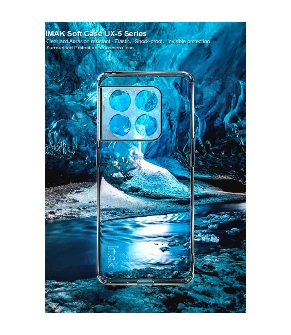 IMAK UX-5 silikonska zaštitna maska Oneplus 10 Pro prozirna