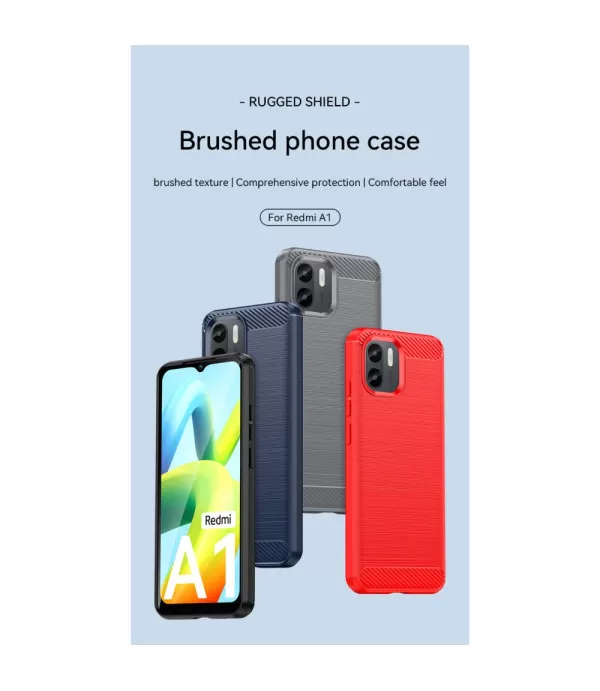 Carbon Brush silikonska zaštitna maska Xiaomi Redmi A1 4G