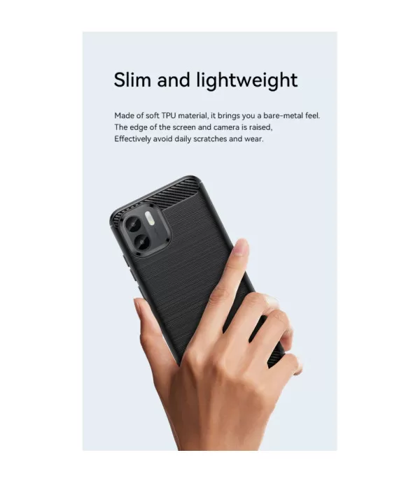 Carbon Brush silikonska zaštitna maska Xiaomi Redmi A1 4G