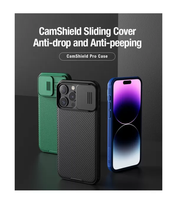 NILLKIN CamShield silikonska zaštitna maskica Apple iPhone 15 Pro