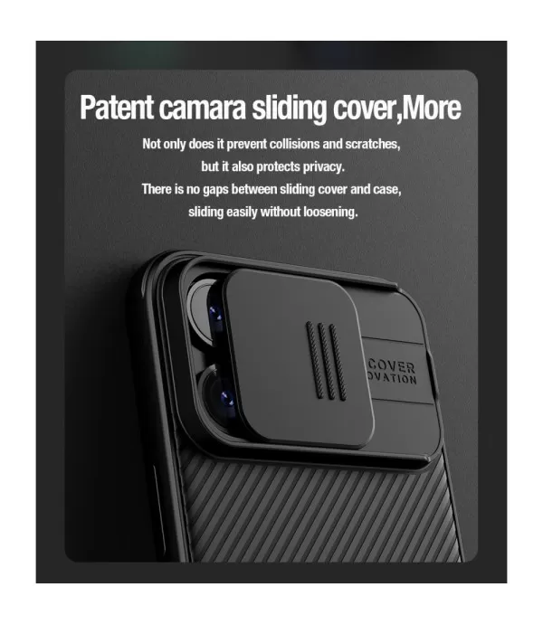 NILLKIN CamShield silikonska zaštitna maskica Apple iPhone 15 Pro