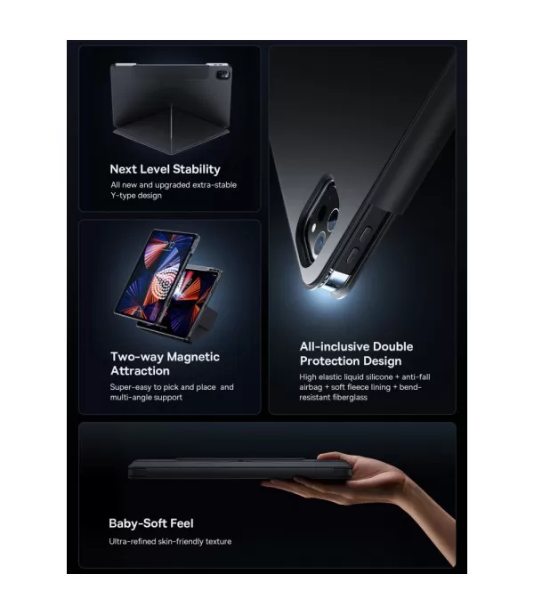 Smart Y-type preklopna torbica futrola za Apple iPad 10.2" 2019 2020 2021 8th