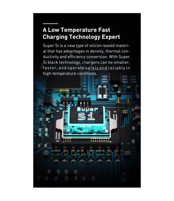 BASEUS Super Si brzi punjač 25W s podatkovnim kabelom Type-C na Type-C 1m