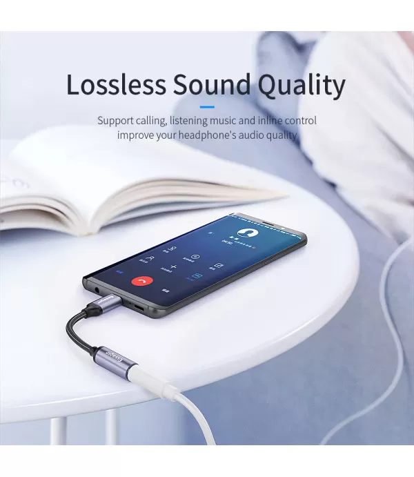 ESSAGER audio adapter Type-C na  3.5mm