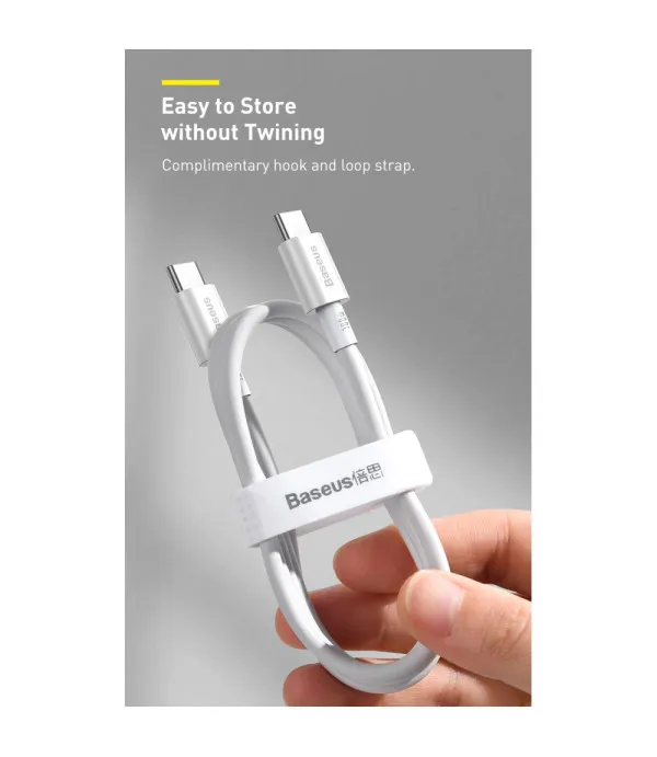 BASEUS Superior Serija kabel za brzo punjenje Type -C na Type C  100W 2m