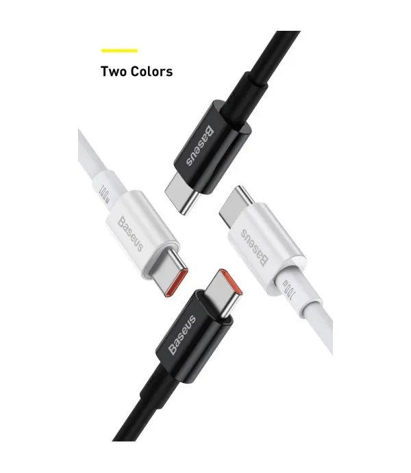 BASEUS Superior Serija kabel za brzo punjenje Type -C na Type C  100W 2m