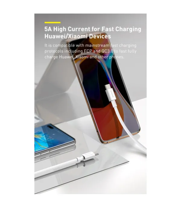 BASEUS Superior Serija kabel za brzo punjenje Type -C na Type C  100W 2m