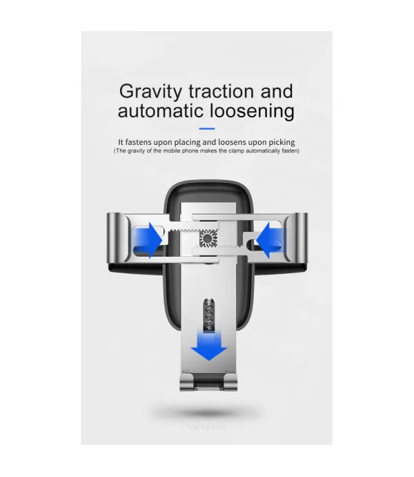 Baseus Metal Age Gravity nosač držač univerzalni za CD utor u automobilu