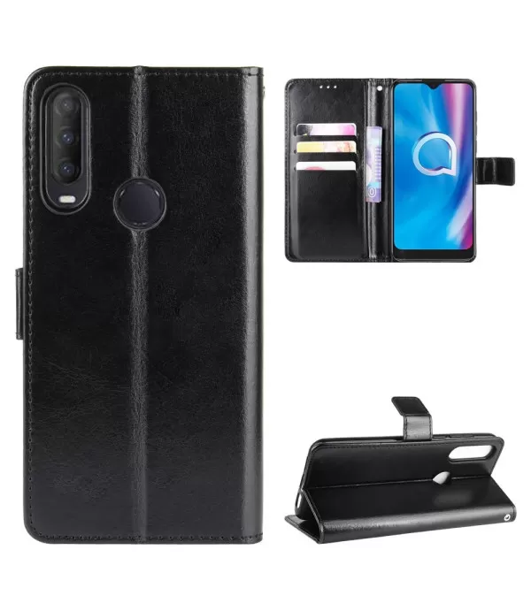 Crazy Horse preklopna torbica futrola Alcatel 1SE 2020