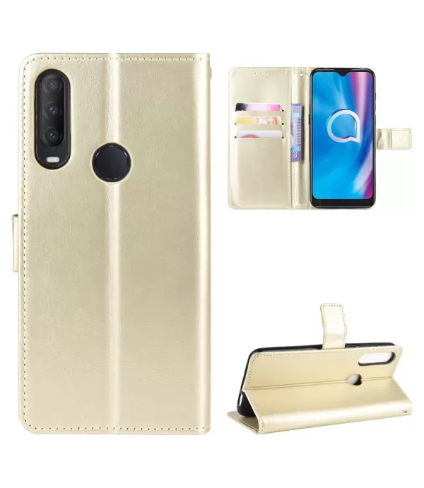 Crazy Horse preklopna torbica futrola Alcatel 1SE 2020