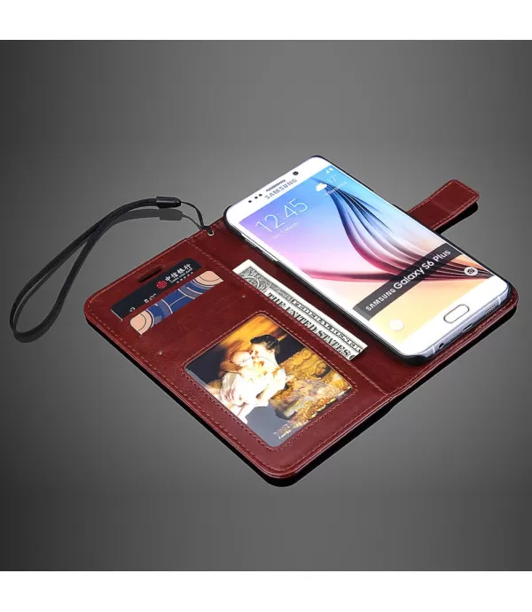 Kožna torbica futrola Samsung Galaxy S6 Edge Plus