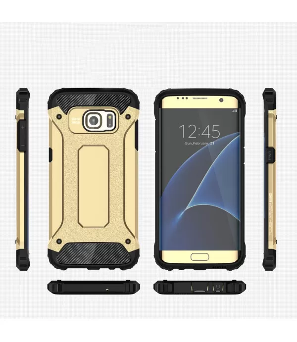 Silikonska + plastična maskica Samsung Galaxy S7 Edge