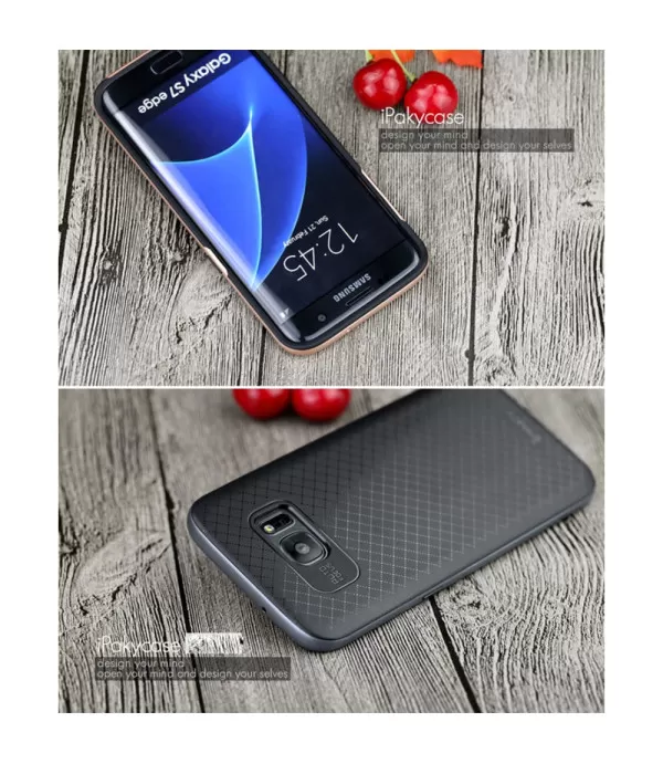 Silikonska + plastična maskica Samsung Galaxy S7 Edge