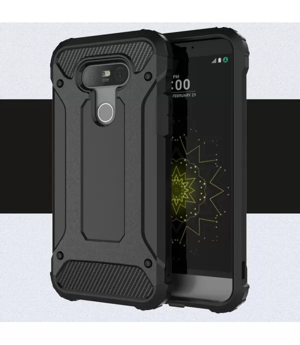 Silikonska + plastična torbica maska LG G5