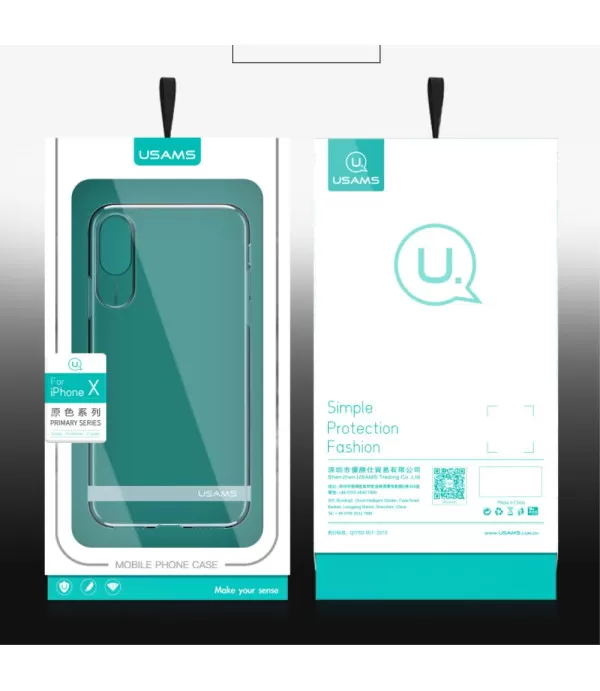 USAMS Silikonska maska Apple iPhone X