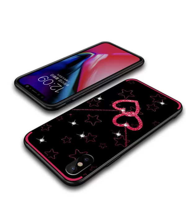 Silikonska maska s kristalima NXE za iPhone X