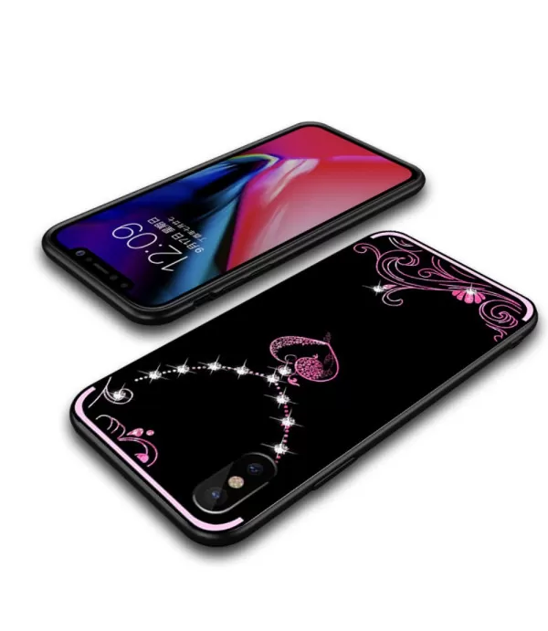 Silikonska maska s kristalima NXE za iPhone X