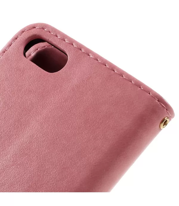 Preklopna torbica maskica s uzorkom leptira za iPhone SE / 8 / 7