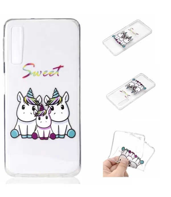 Silikonska zaštitna maska Samsung Galaxy A7 (2018)