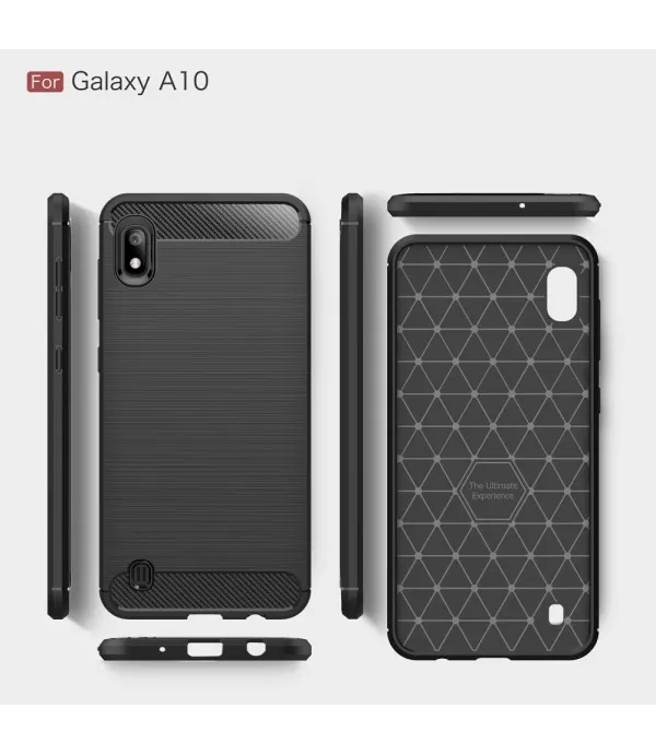 Carbon Brush silikonska zaštitna maska Samsung Galaxy A10