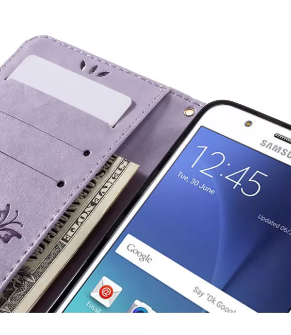 Kožna novčanik torbica futrola Samsung galaxy J5 (2016)