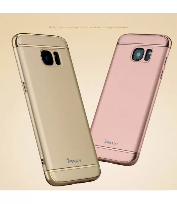 Trodjelna plastična maska Samsung Galaxy S7 Edge