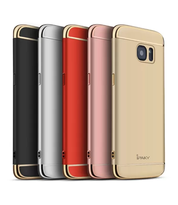 Trodjelna plastična maska Samsung Galaxy S7 Edge