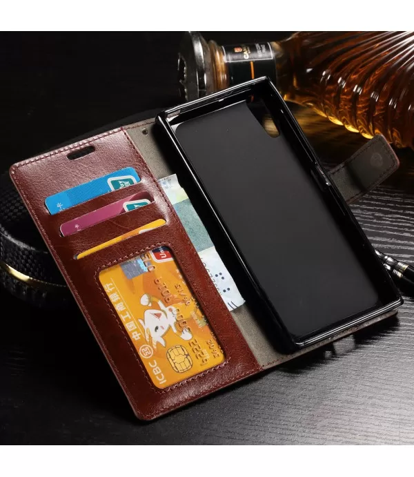 Kožna torbica futrola Sony xperia XZ