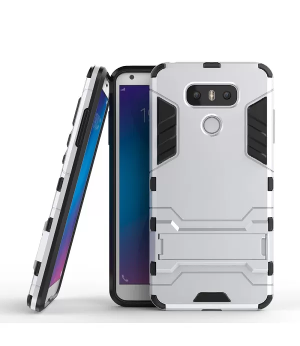 Silikonska + plastična torbica maska LG G6