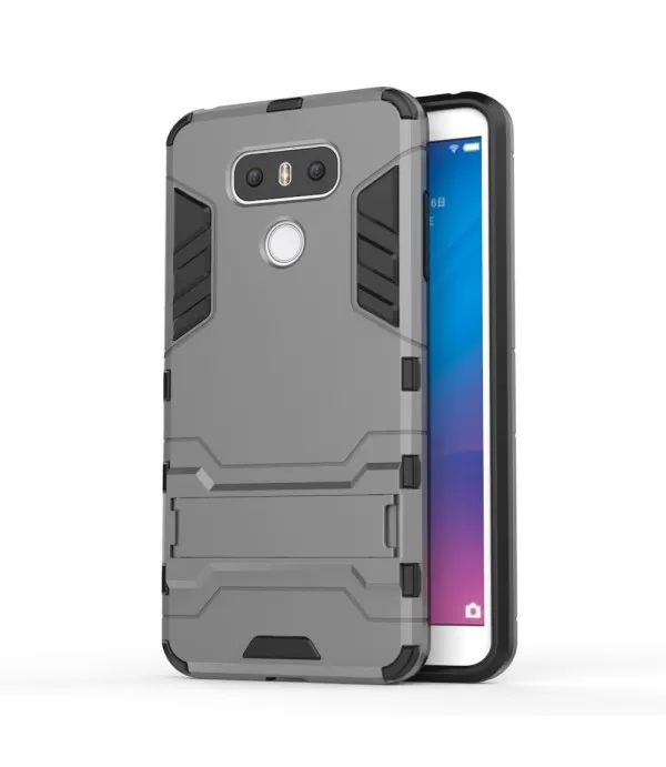 Silikonska + plastična torbica maska LG G6