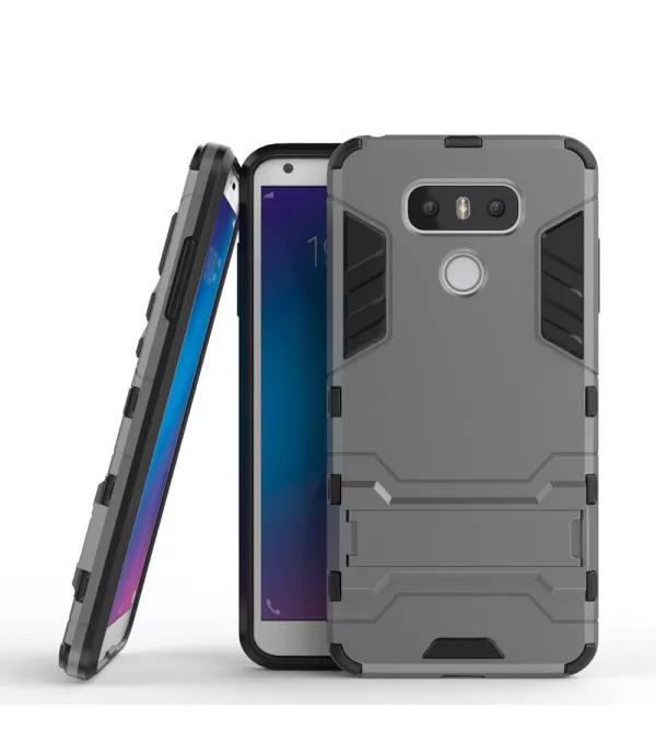 Silikonska + plastična torbica maska LG G6