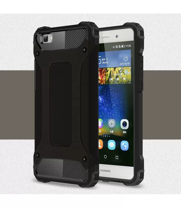 Silikonska + plastična torbica maska Huawei P8 lite