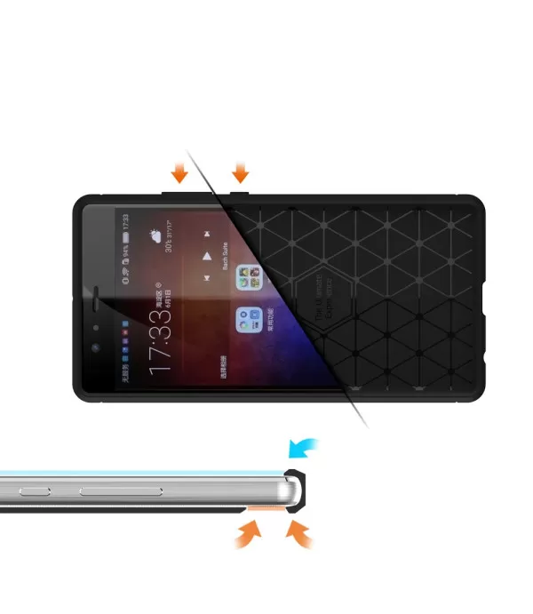 Silikonska zaštitna maska Huawei P9 Plus
