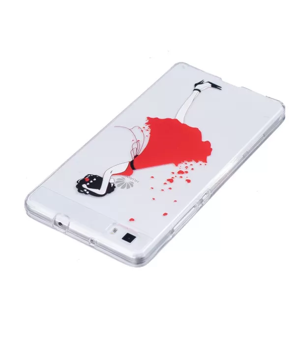 Silikonska zaštitna maska Huawei P8 Lite