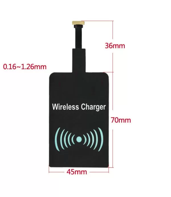 Adapter naljepnica za bežično punjenje univerzalna Ligtning za iPhone