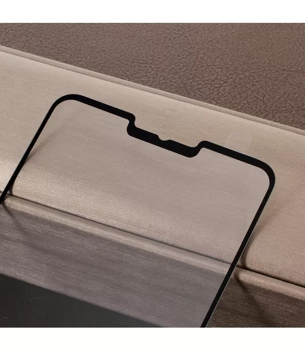 RURIHAI 3D kaljeno staklo od ruba do ruba crno za LG G7 ThinQ