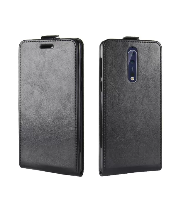 Kožna flip torbica futrola Nokia 8
