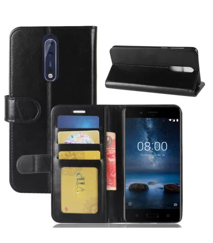Kožna torbica futrola Nokia 8
