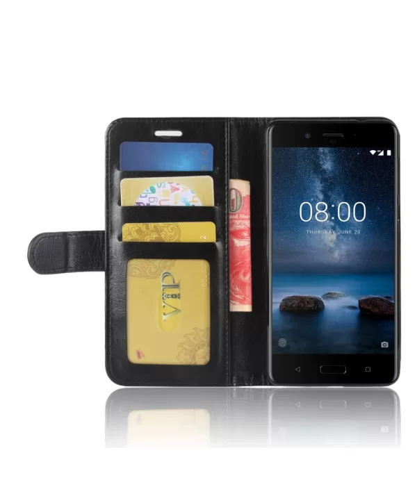 Kožna torbica futrola Nokia 8