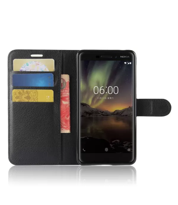 Kožna torbica futrola Nokia 6.1