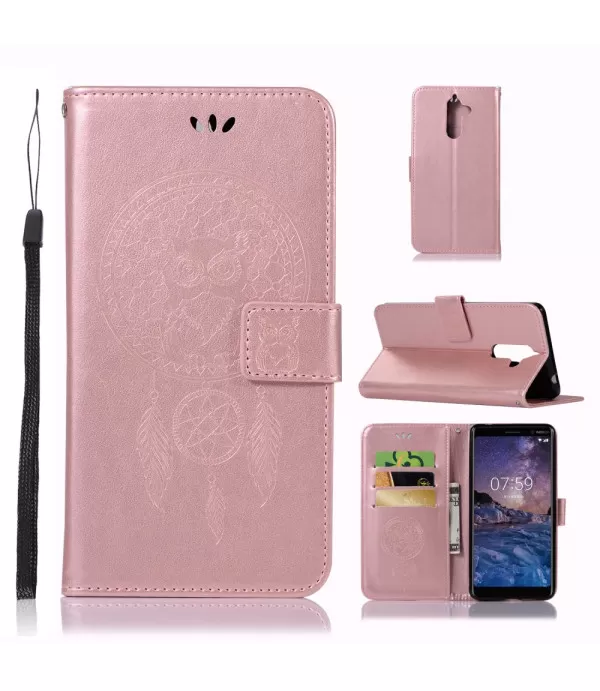 Kožna torbica futrola Nokia 7 Plus