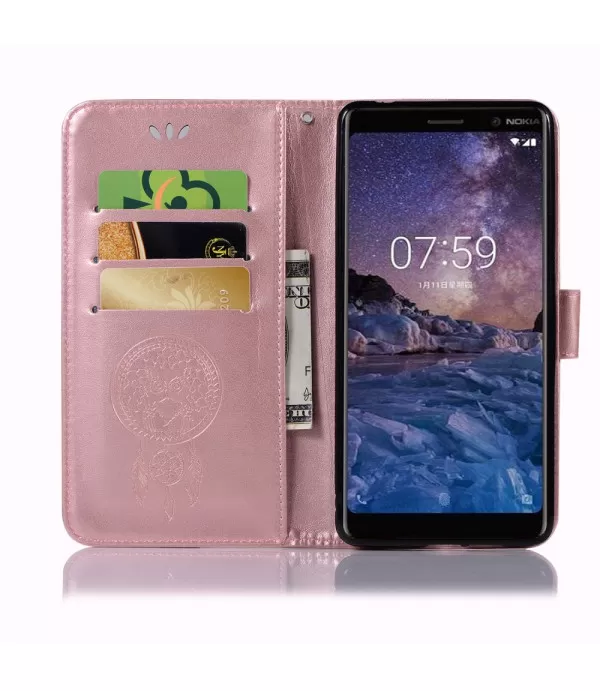 Kožna torbica futrola Nokia 7 Plus