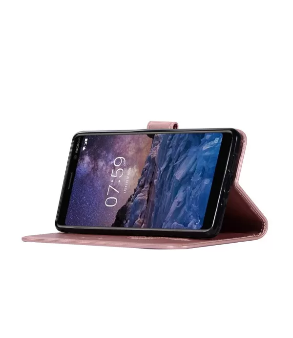 Kožna torbica futrola Nokia 7 Plus