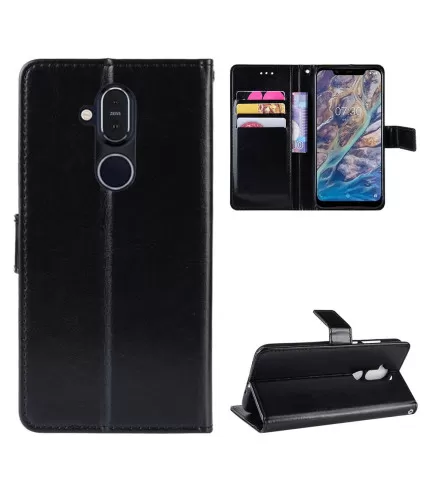 Kožna torbica futrola Nokia 8.1