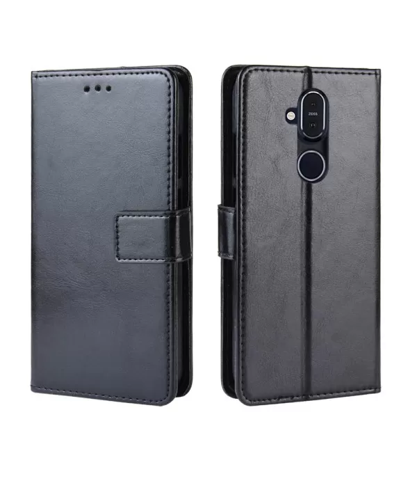Kožna torbica futrola Nokia 8.1