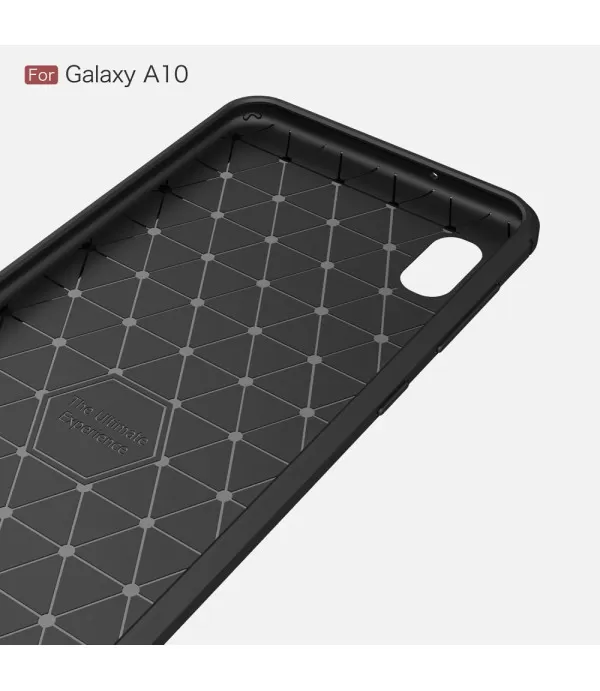 Carbon Brush silikonska zaštitna maska Samsung Galaxy A10