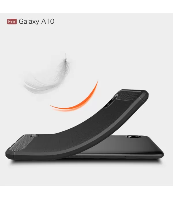Carbon Brush silikonska zaštitna maska Samsung Galaxy A10
